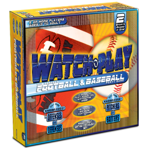 Watch-'n-Play - Baseball & Football Game Box